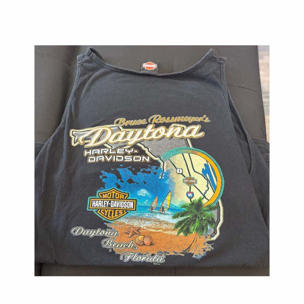 Harley-Davidson Bruce Rossmeyer's Daytona Beach Florida Tank Top